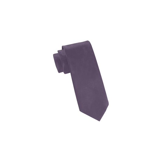 Cash Vision Classic Necktie - Grey in Purple Shade