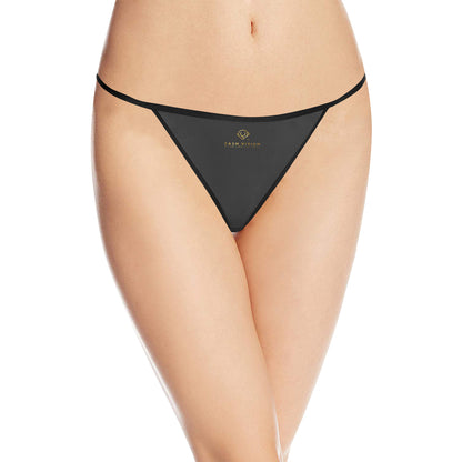 Cash Vision G-String Panties - Black