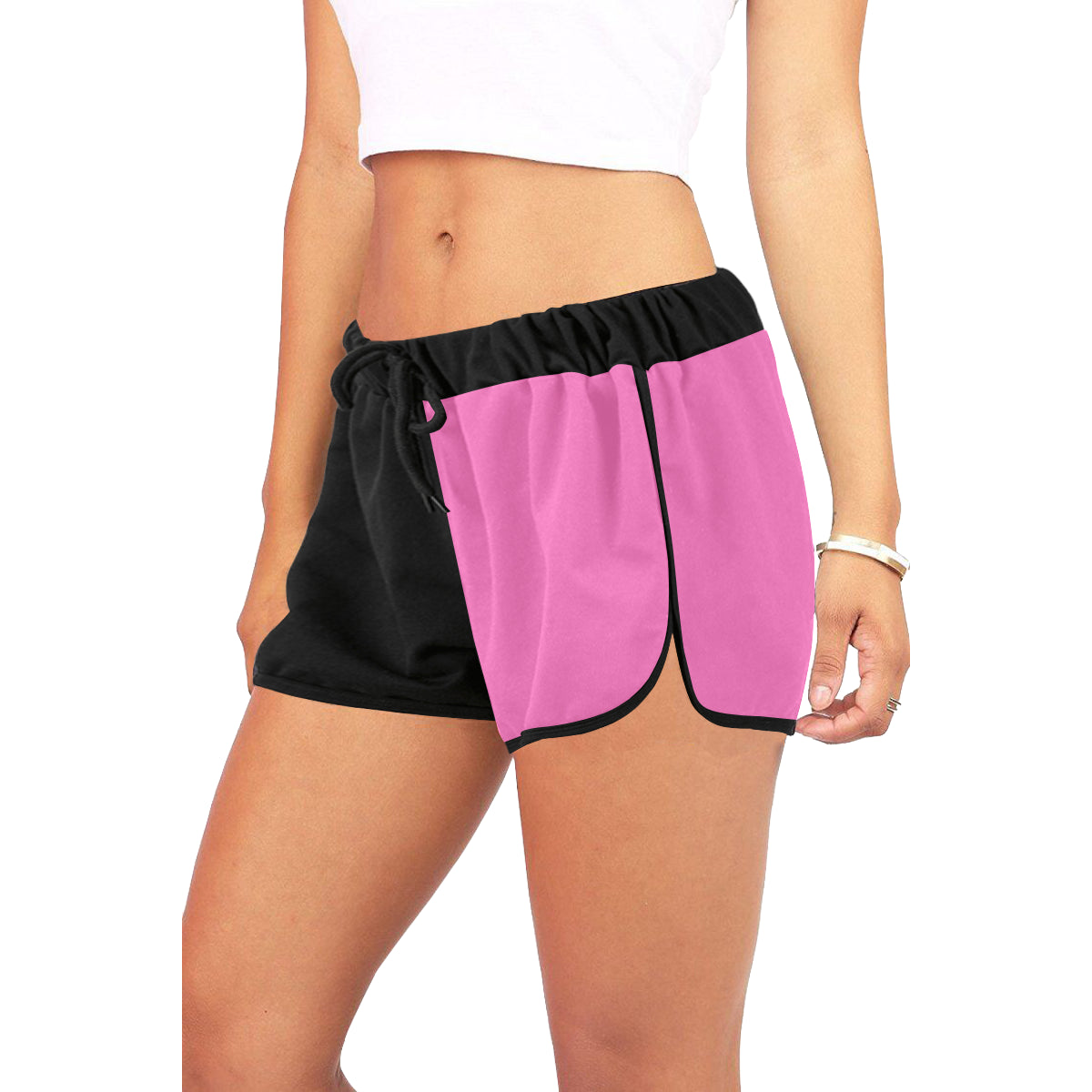 Cash Vision Cool Girl Shorts - Pink Black