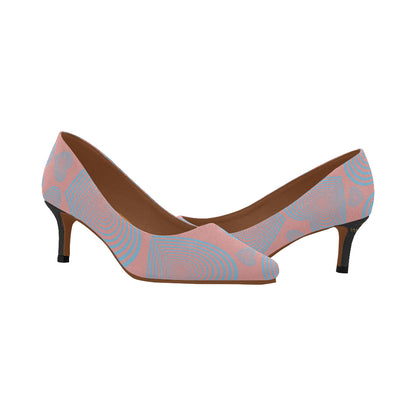 Cash Vision Hear Vibes Low Heels - Pastel Pink
