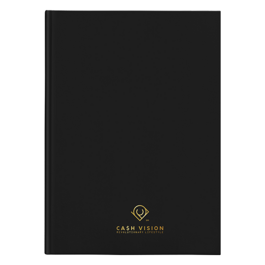 Cash Vision Hardcover Journal - Black