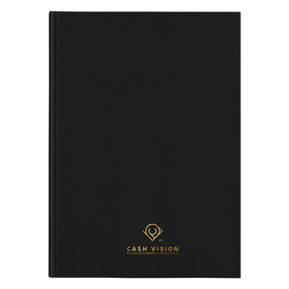 Cash Vision Hardcover Journal - Black