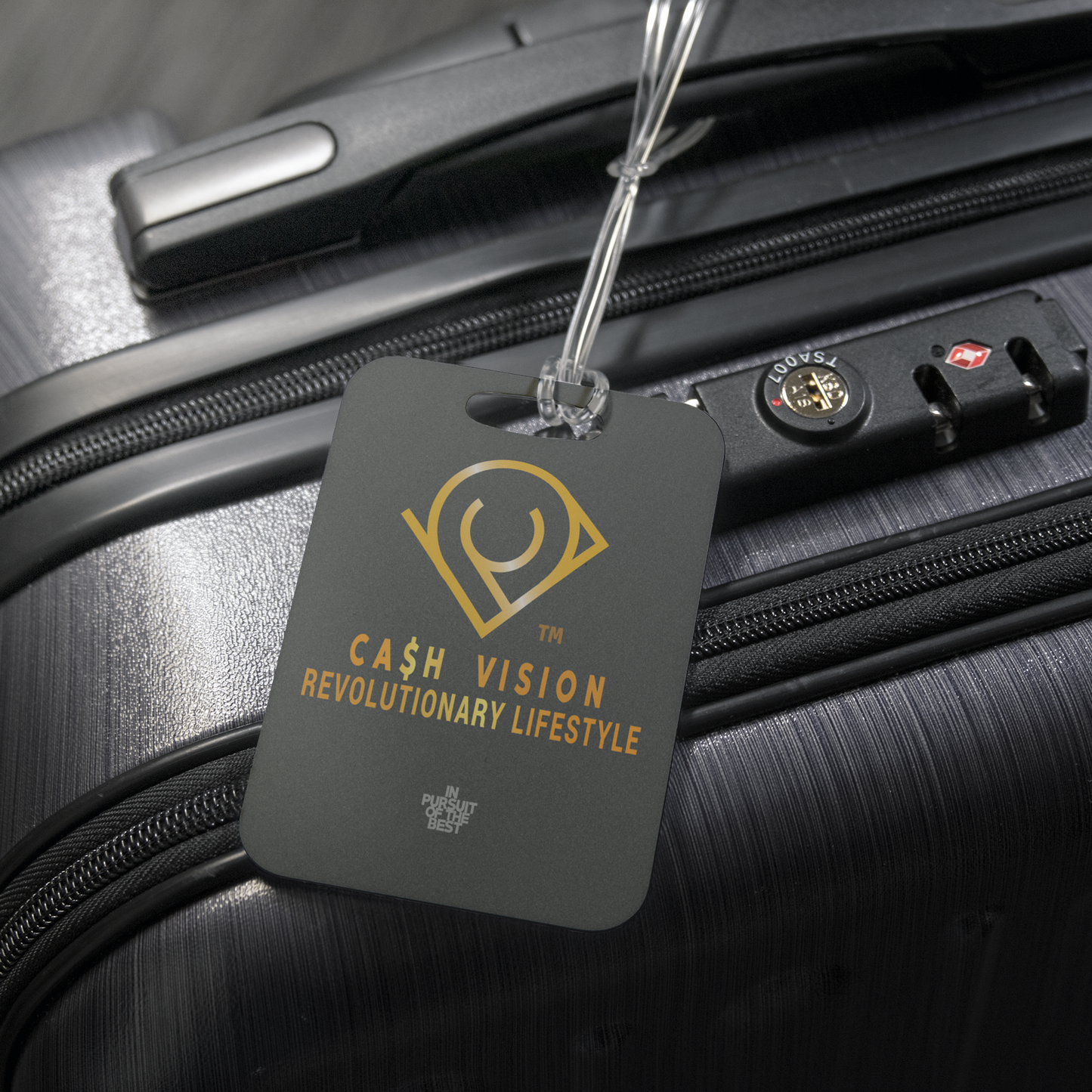 Cash Vision Luggage Tag
