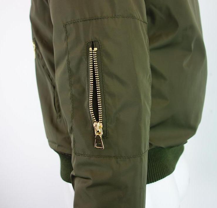 Live Today Bomber Jacket - Army Green
