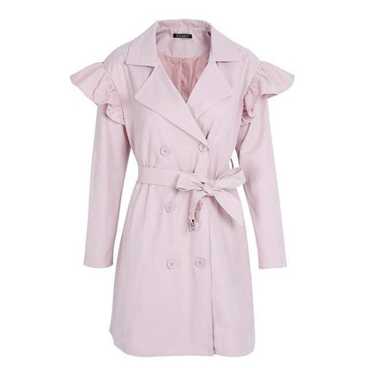 Feeling Right Trench Coat - Khaki