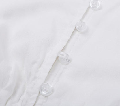 Morning Cloud Maxi Dress - White