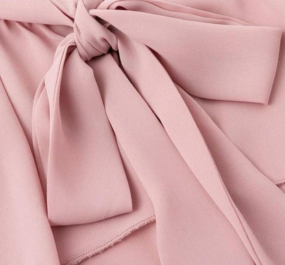 Timeless Ruffle Blouse - Nude Pink