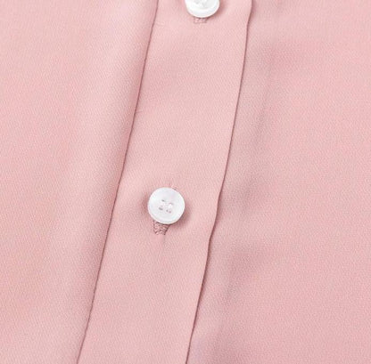 Timeless Ruffle Blouse - Nude Pink