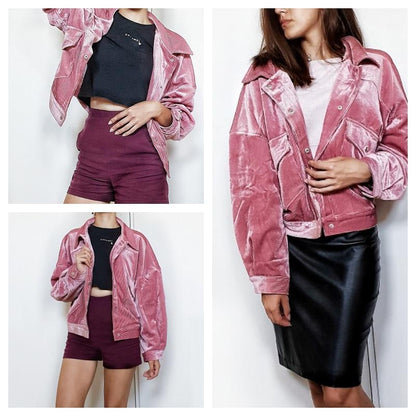 Shay Corduroy Jacket - Purple
