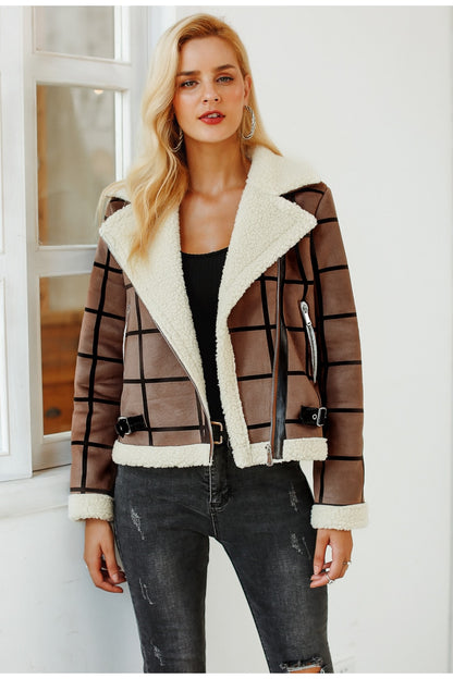 Happy Day Faux Fur Jacket - Camel