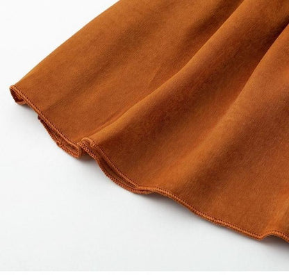 Kind Day Ruffle Blouse - Orange