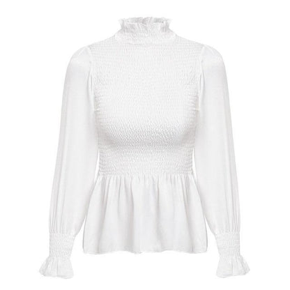 Kind Day Ruffle Blouse - Orange