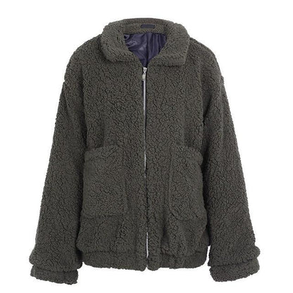 Fashionista Me Faux Fur Jacket - Light Camel