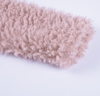 Sugar Candy Faux Fur Coat - Pink