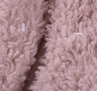 Sugar Candy Faux Fur Coat - Pink