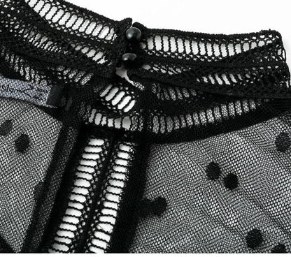 High End Life Mesh Jumpsuit - Black